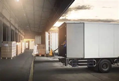 Large carrier truck ready for outstation goods transport